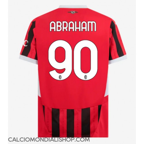 Maglie da calcio AC Milan Tammy Abraham #90 Prima Maglia 2024-25 Manica Corta